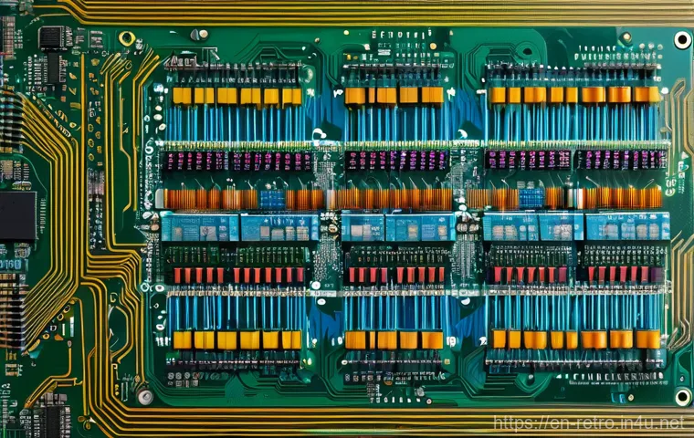 오락실 게임 머신의 구조 - A nostalgic, highly detailed image of a classic 1980s arcade cabinet, prominently featuring vibrant,...