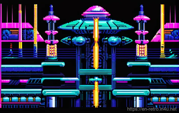 PC 98 고전 게임 명작 소개 - **"PC-98 Visual Novel - Melancholy Student"** A highly detailed pixel art illustration, rendered...