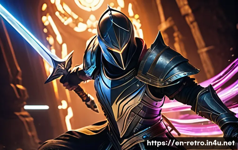 던전앤파이터 초창기 캐릭터 정보 - A dynamic battle scene featuring a nimble Slayer character dressed in light, intricately detailed ar...